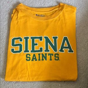 Champion Siena Saints Yellow T-Shirt